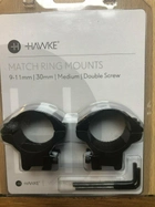 Кольца Hawke Match Mounts 30 СРЕДНИЕ на 11 мм - изображение 2