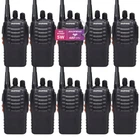 Рация Baofeng BF-888S комплект 10 шт., UHF, 5 Вт, 1500 мАч + гарнитура