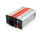Інвертор напруги RITAR RSX-500, 12V - 220V, 500W з апроксимувати синусоїдою, 1xShuko, 1xUSB, клемні дроти, BOX, Q20