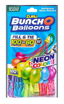 Zestaw bomb wodnych Zuru Bunch-o-Balloons neon splash 100 szt (193052032829) - obraz 1