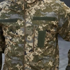 Щільна чоловіча Куртка з капюшоном Combat SoftShell на флісі піксель розмір 50 - зображення 5