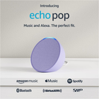 Głośnik przenośny Amazon Echo Pop Fioletowy (B09ZX7MS5B) - obraz 5