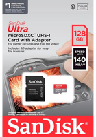 Karta pamięci SanDisk Ultra MicroSD 128GB + adapter SD (SDSQUAB-128G-GN6IA) - obraz 3