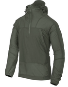 Куртка ветровка Helikon Windrunner Alpha Green Олива M - изображение 1