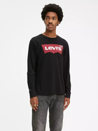 Лонгслів чоловічий Levi's Ls Std Graphic Tee Hm Ls 36015-0013 L Чорний (5400537999023) - зображення 1