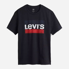 Koszulka męska bawełniana Levi's Sportswear Logo 39636-0050 M Czarna (5400970143557) - obraz 4