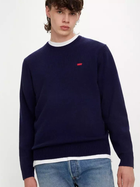 Sweter męski wełniany Levi's Original Hm Sweater A4320-0001 M Granatowy (5401105082635) - obraz 3