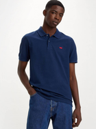 Koszulka polo męska długa Levi's Slim Housemark Polo A4842-0003 M Granatowa (5401105390778)