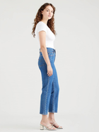 Jeansy Regular Fit damskie Levi's 501 Crop 36200-0225 26-28 Granatowe (5400970718069) - obraz 4