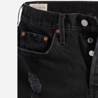Szorty jeansowe damskie Levi's 501 Original Short 56327-0318 27 Czarne (5401105448165) - obraz 9
