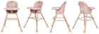 Krzesełko do karmienia Kidwell Eatan Wood różowe (KRWYEAT01A0) - obraz 6