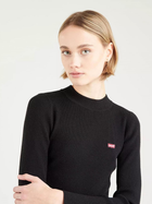 Лонгслів довгий жіночий Levi's Rib Crew Sweater A0719-0000 M Caviar (5400970450136) - зображення 4