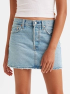Spódnica jeansowa damska krótka Levi's Icon Skirt A4694-0003 26 Niebieska (5401105468347) - obraz 6