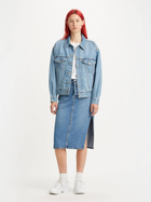 Спідниця джинсова міді літня жіноча Levi's Side Slit Skirt A4711-0000 27 Artist Divided (5401105451417) - зображення 3