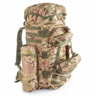 Рюкзак военный 80л тактический рюкзак кордура мультикам - изображение 3