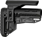 Приклад DLG Tactical TBS Compact PCP Mil-Spec із регульованою щокою Чорний (Z3.5.23.002) - изображение 1