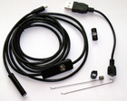 Эндоскопическая камера USB с подсветкой Endoscope camera 2 meter 7mm для iOS и Android