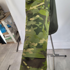 Рубашка мужская военная тактическая с липучками ВСУ (ЗСУ) Ubaks Убакс 20221840 7249 XL 52 р зеленая - зображення 7