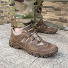 Кросівки чоловічі тактичні ЗСУ 7517 44 р 28,5 см коричневі - зображення 1