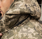 Куртка-бушлат военная мужская тактическая плащевка ВСУ (ЗСУ) Пиксель 8532 56 размер - изображение 6