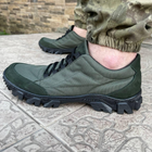 Кросівки чоловічі тактичні сітка ЗСУ (ЗСУ) 6993 42 р 27,5 см зелені - зображення 8