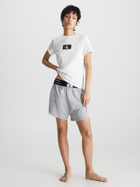 Футболка бавовняна жіноча Calvin Klein Underwear 000QS6945E-100 XS Біла (8720107312814) - зображення 3