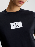Koszulka damska bawełniana Calvin Klein Underwear 000QS6945E-UB1 S Czarna (8720107309685) - obraz 4