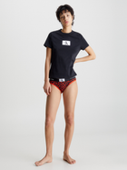 Футболка бавовняна жіноча Calvin Klein Underwear 000QS6945E-UB1 M Чорна (8720107309692) - зображення 3