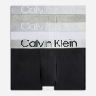 Zestaw majtek bokserek męskich bawełnianych Calvin Klein Underwear 000NB3130A-MPI 2XL 3 szt. Szary/Czarny/Biały (8719855389940) - obraz 1