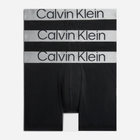 Набір трусів шорт чоловічих бавовняних Calvin Klein Underwear 000NB3131A-7V1 L 3 шт Чорний (8719855392902) - зображення 1