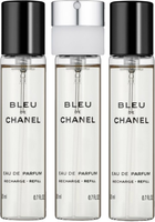 Zestaw wkładów wymiennych męskich Chanel Twist and Spray Woda perfumowana Chanel Bleu de Chanel 3 x 20 ml (3145891073102) - obraz 1