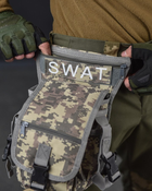 Тактическая сумка поясная на ногу swat nato п - изображение 6
