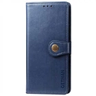 Чохол книжка на Samsung Galaxy S24+ / для самсунг С24 плюс штучна шкіра (Blue) Синій