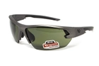 Захисні окуляри Venture Gear Tactical Semtex 2.0 Gun Metal (forest gray) Anti-Fog, чорно-зелені в оправі кольору "темний металік" - зображення 2