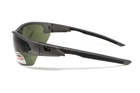Защитные очки Venture Gear Tactical Semtex 2.0 Gun Metal (forest gray) Anti-Fog, чёрно-зелёные в оправе цвета "тёмный металлик" - изображение 3