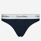 Комплект (топ + трусики-танга) жіночий Calvin Klein Underwear 000QF6703E-0PP M Чорний (8720107899278) - зображення 5