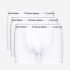 Zestaw majtek bokserek męskich bawełnianych Calvin Klein Underwear 0000U2662G-100 XL 3 szt. Biały (5051145189230) - obraz 1