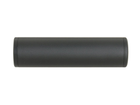 Страйкбольный глушитель 130x35mm - Black [M-ETAL] (для страйкбола) - изображение 3
