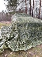 Маскировочная сетка 2х3м для автомобиля, пикапа, внедорожника и техники "Листья зелёные №2" - изображение 3