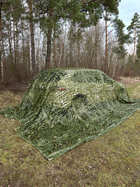 Маскировочная сетка 2х3м для автомобиля, пикапа, внедорожника и техники "Листья зелёные №2" - изображение 6