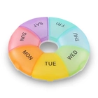 Органайзер для таблеток на 7 дней MVM 12 см Цветной - изображение 1