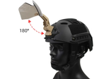 Защитные очки с Shroud Креплением для шлема FAST MICH ClefersTac S82 - Маска для шлема 3мм, Баллистические очки, Защитная маска на каску (50230760A) - изображение 4
