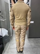 Военная форма Combat, (убакс + брюки), Китай, коттон (хлопок), Койот, размер XL - изображение 3
