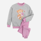 Дитяча піжама для дівчинки Tup Tup P202DZ-7900 110 см Сіра/Фіолетова (5901845256421) - зображення 1