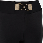 Дитячі штани-кльош для дівчинки Tup Tup PIK3400-1010 98 см Чорні (5901845295680) - зображення 3
