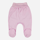 Набір дитячих повзунків 3 шт для дівчинки Tup Tup T22B101-FSP1 80 см Сірий/Рожевий (5901845293549) - зображення 3