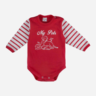 Zestaw dziecięcy (body + półśpiochy) dla niemowląt Tup Tup T22B107-2600 62 cm Czerwony (5901845294133) - obraz 2