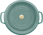 Каструля чавунна кругла Staub з кришкою евкаліптова 6.7 л (1023970) - зображення 3