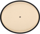 Каструля чавунна овальна Ballarini Bellamonte з кришкою слонова кістка 2.2 л (75003-554-0) - зображення 8