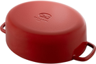 Каструля чавунна овальна Ballarini Bellamonte з кришкою червона 6.5 л (75003-567-0) - зображення 3